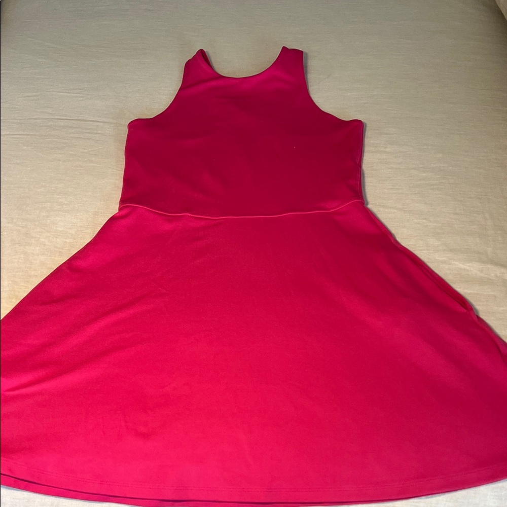 Athleta Women's Mini Dress in Vibrant Pink